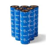 Zebra Ribbon 6 Rolls 4.33in x 242ft
