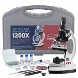 AmScope 48pc Kids Microscope Kit