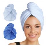 Turbie Twist 2-Pack Hair Towel Large