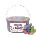 Colorations 50pc Jumbo Washable Sidewalk Chalk Set