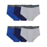 Fruit of the Loom Mens Briefs 6-Pack 3XL Big