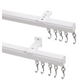 ChadMade 6ft-9ft Adjustable Curtain Track Rod...
