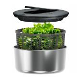 Zyliss Swift Dry Salad Spinner 6L Stainless Steel