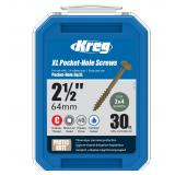 Kreg 2-12 Protec-Kote Pocket Screws 30 Count