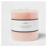 Threshold 6x6 Peony  Cherry Blossom Candle