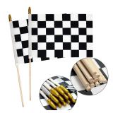 Uelfbaby 8x12 Checkered Racing Flags 2 Pack