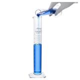 Maccx 500ml Borosilicate Glass Cylinder 2PCS