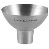 Cole  Mason Stainless Steel Funnel 1.5H x 2D
