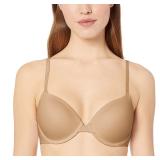 Calvin Klein Womens Demi Bra Bare 32D
