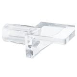 PRIME-LINE 14 In. Clear Plastic Shelf Pegs 8 Pk