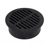 NDS 6-Inch Round Spee-D Catch Basin Grate Black