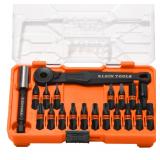 Klein Tools 20-Piece Micro-Ratchet Bit Set