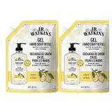 J.R. Watkins Lemon Hand Soap Refill 34oz 2-Pack
