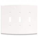 Franklin Brass Wall Plate Triple Switch 2-Pk