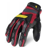 Ironclad Impact Work Gloves Red XL