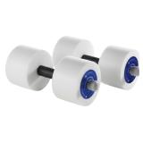 THERABAND Aquatic Dumbbells Heavy Blue Pair