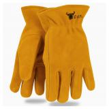 G  F Kids Genuine Leather Garden Gloves 4-6 Years