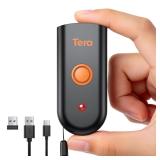 Tera 1D2D Wireless Barcode Scanner Orange New