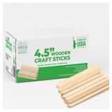 Perfect Stix 4.5 Birchwood Craft Sticks 1000ct