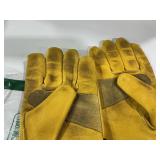 Wells Lamont Leather Work Gloves Large