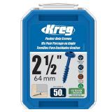 Kreg 2-12 Blue-Kote Coarse Pocket Screws 50ct