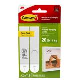 Command XL Heavyweight Picture Hanging Strips 8Pr