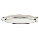 Winco 14 Stainless Steel Oval Serving Platter