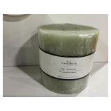 Threshold 3-Wick 6x6 Pillar Candle Cozy Cashmere