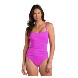 La Blanca Island Goddess One Piece Violet Size 6