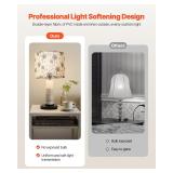 VEVOR Drum Lampshade Set 16x16x12in Light Linen
