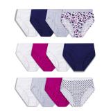 Fruit of the Loom Womens Hi Cut Briefs Size 6