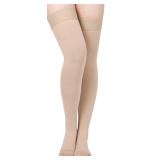 Ktinnead Thigh High Compression Stockings Large