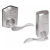 Honeywell Keyless Entry Lever Lock Satin Nickel