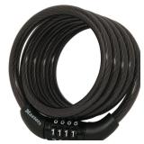 Master Lock 4ft Bike Cable Lock Black $8.99
