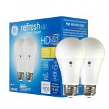 GE LED Refresh Daylight A19 Bulbs 2 Count