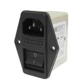 uxcell C14 EMI Filter 10A 250V
