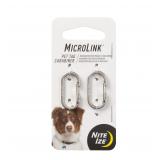 Nite Ize MicroLink Pet Tag Carabiner 1x0.5 In