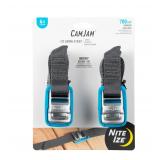 Nite Ize CamJam Tie Down Straps 6ft Blue 2-Pack