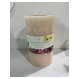Threshold Peony  Cherry Blossom Pillar Candle 7x4
