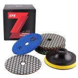 ZFE 9Pcs 4in Diamond Polishing Pad Set - $22.99