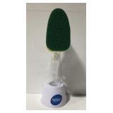 Dish Wand Scrub Brush with Storage Base GreenWhite