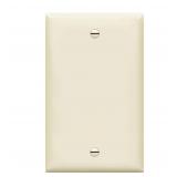 ENERLITES 1-Gang Blank Wall Plate Light Almond