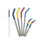 Klean Kanteen Short Stainless Straw Set 6 Pack