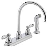 Delta Peerless Chrome 2-Handle Kitchen Faucet