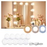 Consciot 10-Bulb LED Vanity Mirror Lights Set