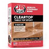 J-B Weld ClearTop Epoxy Resin 32oz Kit