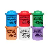 Colorations Glitter Dough 6-Pack 2oz Each
