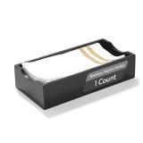 Restaurantware Black Bamboo Napkin Holder 9.5x4.25