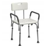 Medline Heavy-Duty Shower Chair 350 lb Capacity