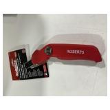 ROBERTS Pro Dual-Depth Utility Knife Red